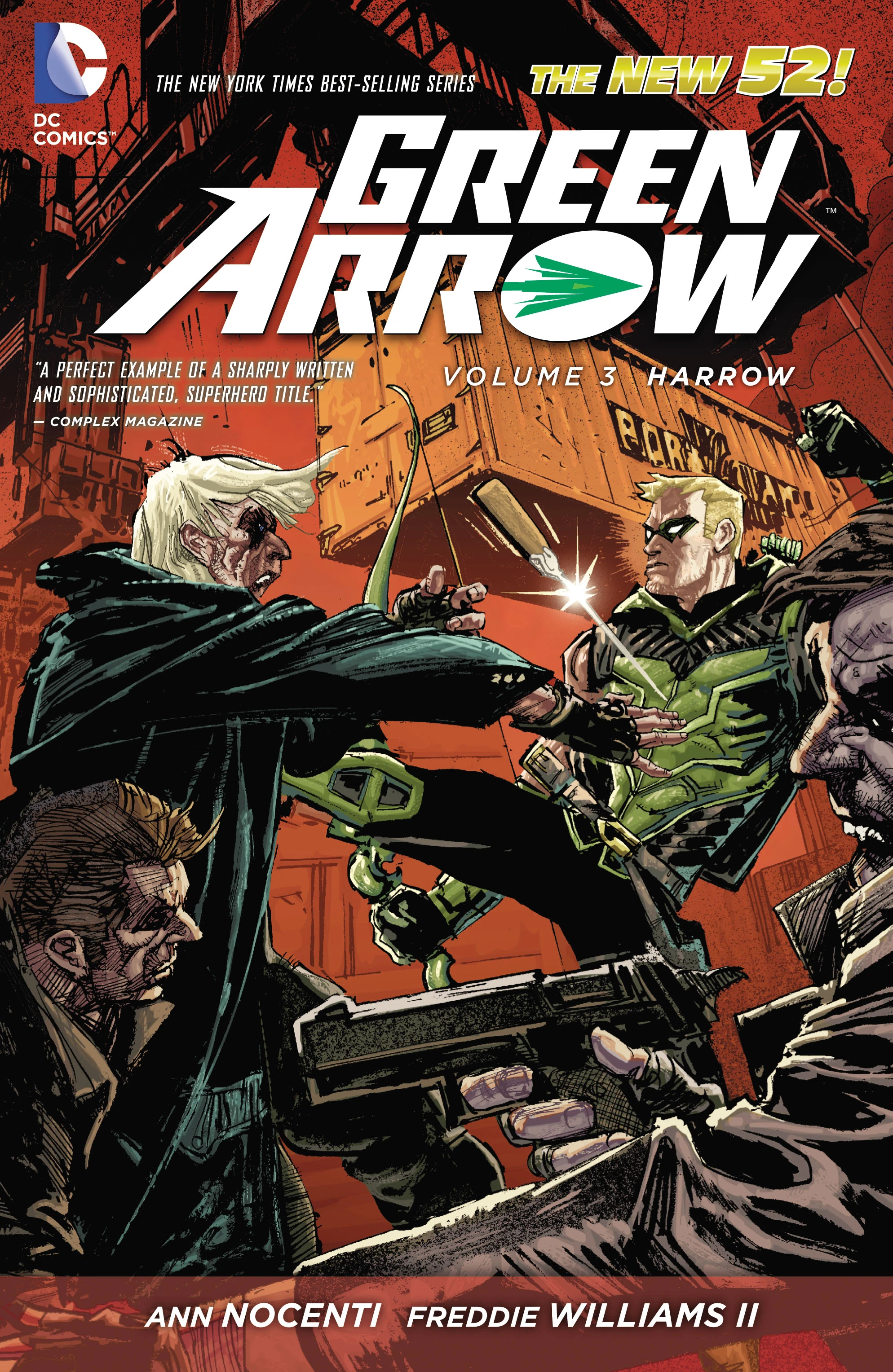 Green Arrow Vol. 3: Harrow (DC, 2017) cover